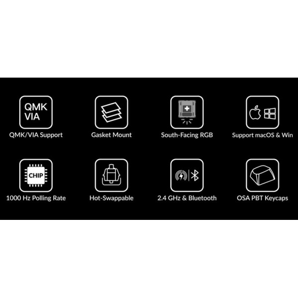 Клавіатура бездротова Keychron V5 Max 100Key (V5M-D1-UA)
