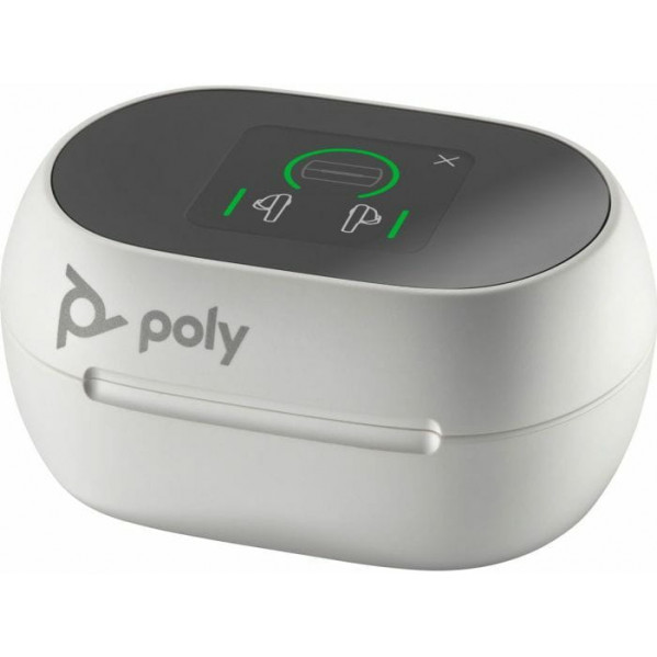 Bluetooth-гарнітура Poly Voyager Free 60+ Earbuds + BT700C + TSCHC White (7Y8G6AA)