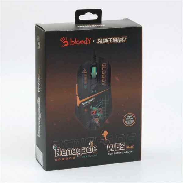 Миша Bloody W63 Max Renegade Midnight