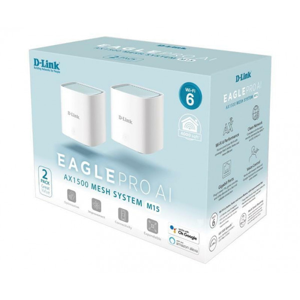 Wi-Fi MESH система D-Link M15-2 Eagle Pro AI