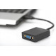 Адаптер Digitus USB 3.0-VGA (M/F), 0.15 м, Black (DA-70840)