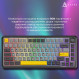 Клавіатура бездротова Ajazz AK820 Max Plus Day Dream Switch Black (AK820MAX-DD-BGY)