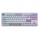 Клавіатура Dark Project ALU87 Daylight White/Grey (DPKB_DAYLIGHT_87_ANSI_UA)