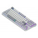 Клавіатура Dark Project ALU87 Daylight White/Grey (DPKB_DAYLIGHT_87_ANSI_UA)