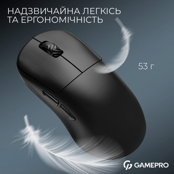 Миша бездротова Gamepro Asgard Loki Black (GM022B)