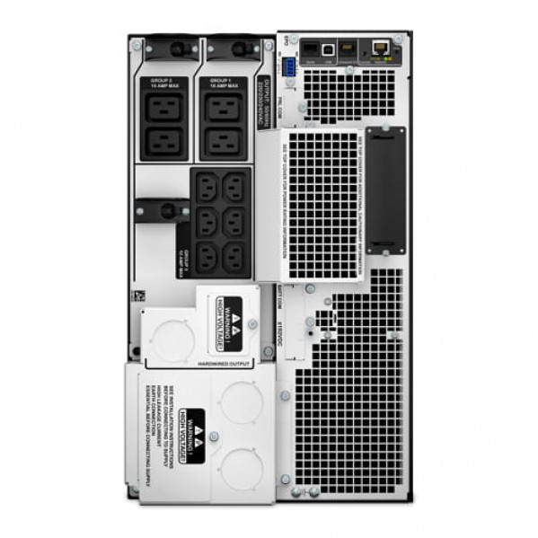 Джерело безперебійного живлення APC Smart-UPS SRT 10000VA, On-line, 10 х IEC, RJ-45, USB, металл (SRT10KXLI)