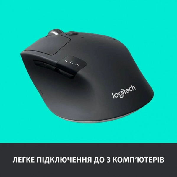 Миша бездротова Logitech M720 Triathlon Black (910-004791)