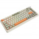 Клавіатура бездротова Ajazz AK820 Max Flying Fish Switch Retro Colour (AK820MAX-FF-R)