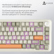 Клавіатура бездротова Ajazz AK820 Max Flying Fish Switch Retro Colour (AK820MAX-FF-R)