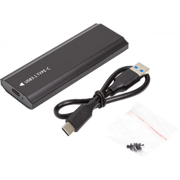Зовнішня кишеня PowerPlant для SSD Premium M.2 PCIe NGFF/NVMe USB3.1 (HC380459)
