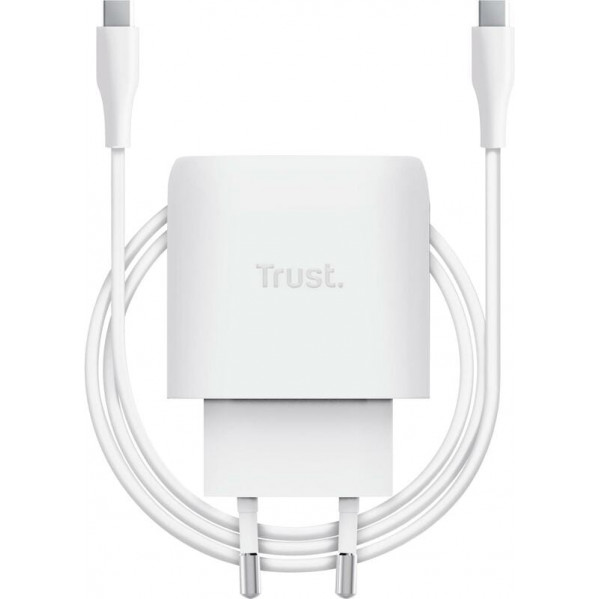 Зарядний пристрій Trust Maxo 45W White (25522)