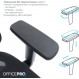 Крісло офісне Officepro Wave OC670-B-B-B Black
