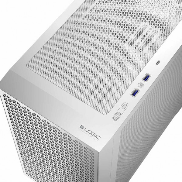 Корпус LogicConcept Dart Pro Mini White без БЖ (AM-DART-PRO-0000-20)