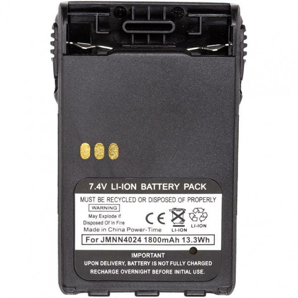 Акумулятор Power-Time для радіостанції Motorola GP-344 Li-ion 7.4V 1800mAh (PTM-344)