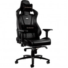 Крісло для геймерів Noblechairs Epic Real Leather Black (NBL-RL-BLA-001)