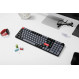 Клавіатура бездротова Keychron K17 Pro, Gateron MX 2.0 Brown, White Led UA Black (K17P-A3-UA)