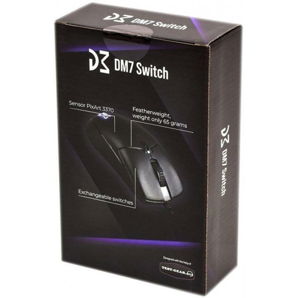Миша Dream Machines DM7 Switch Kailh PA 3370 Black