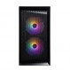Корпус 1stPlayer BS-2-BK-3F1 Black без БЖ