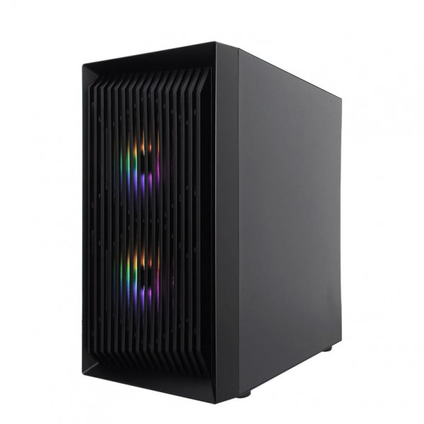 Корпус 1stPlayer BS-2-BK-3F1 Black без БЖ