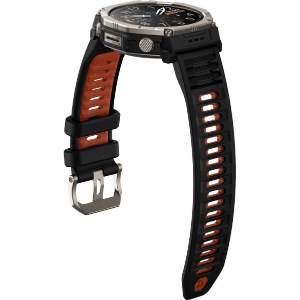 Смарт-годинник Amazfit T-Rex Ultra 2 Black Orange (W2550GL2N)
