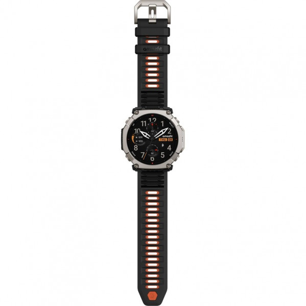 Смарт-годинник Amazfit T-Rex Ultra 2 Black Orange (W2550GL2N)