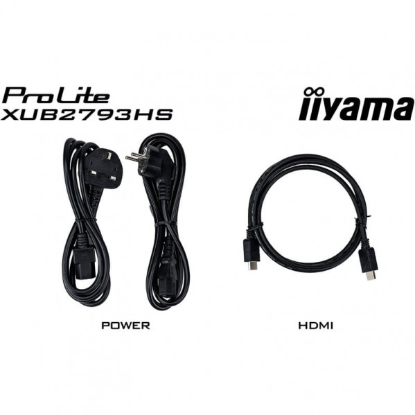 Монітор Iiyama 27" ProLite XUB2793HS-B7 IPS Black 100Hz