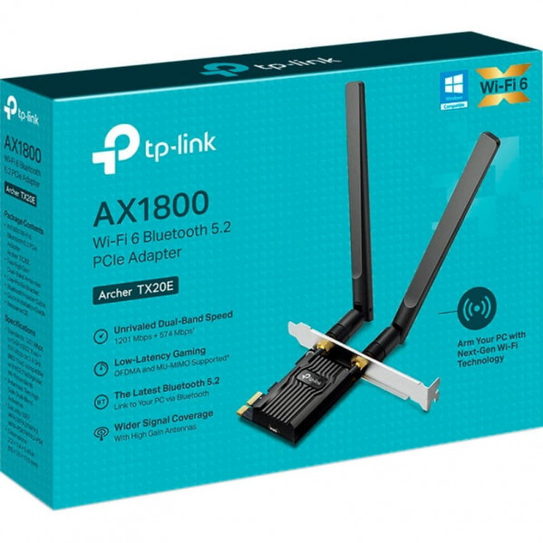 Бездротовий адаптер TP-Link Archer TX20E