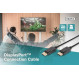 Кабель Digitus DisplayPort - DisplayPort (M/M), 15 м, Black (AK-340100-150-S)