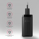 Зарядний пристрій Axagon 65W Black (ACU-DPQ65)