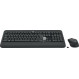 Комплект (клавіатура, миша) бездротовий Logitech MK540 Black (920-008685)