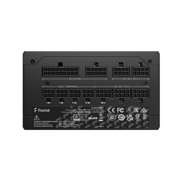Блок живлення Fractal Design Ion 3 Gold 850W Black (FD-P-IA3G-850-EU)