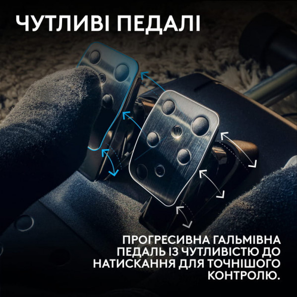 Кермо Logitech G923 for Xbox One and PC Black (941-000158)