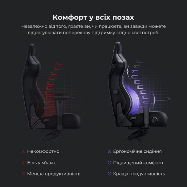 Крісло для геймерів Anda Seat Kaiser 4 Size L Grey (AD12YDDC-L-20-G-CF)