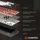 Клавіатура бездротова GamePro Genesis Joker Pro MK124G Pro Gray