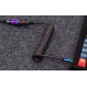 Кабель для клавіатури Keychron Premium Coiled Aviator Cable-Straight Rainbow Palted black (CAB5_KEYCHRON)