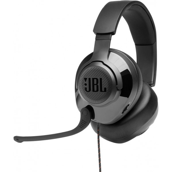 Гарнiтура JBL Quantum 200 Black (JBLQUANTUM200BLK)
