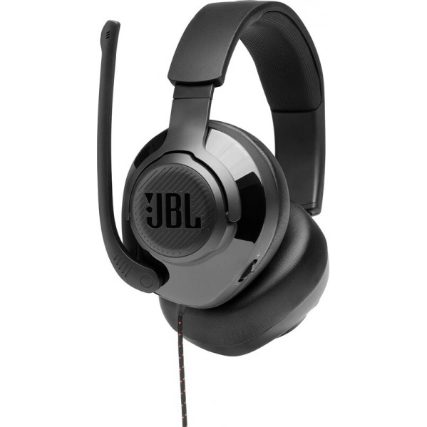 Гарнiтура JBL Quantum 200 Black (JBLQUANTUM200BLK)