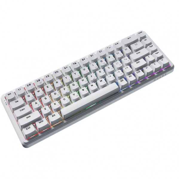 Клавіатура Ajazz AK680 Max Magnetic Switch White (AK680-WM-W-A)