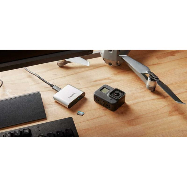 Кардрідер USB3.2 Type-C KIngston Workflow Dual-Slot microSD Reader (WFS-SDC)