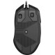 Миша Canyon Lorgar Stricter 579 RGB LCD USB Black (LRG-GMS579)