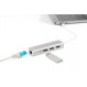 Концентратор USB-C Digitus, 3хUSB 3.0 + Gigabit Ethernet (DA-70255)