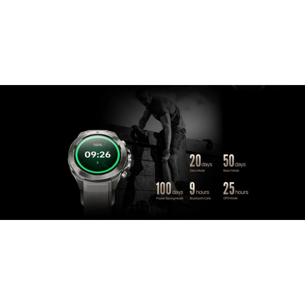 Смарт-годинник Mibro GS Explorer S Titanium Silicone