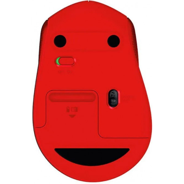 Миша бездротова Logitech M330 Silent Plus Red (910-004911)