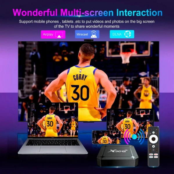 HD медіаплеєр X96Q Android (RK3518/2GB/32GB)