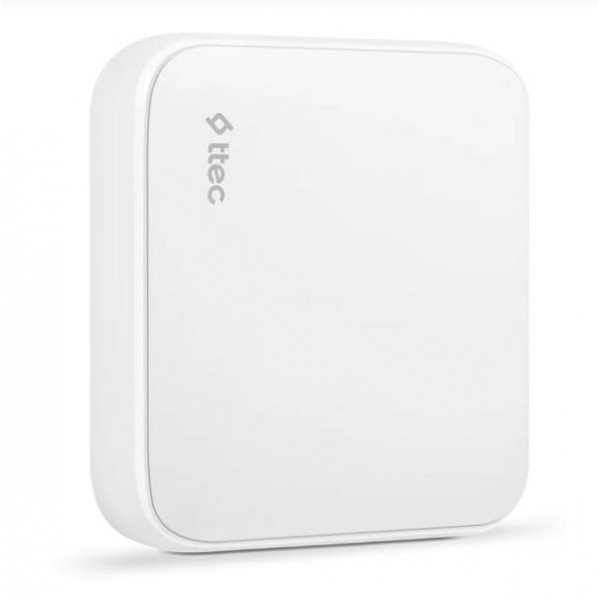 Мережевий зарядний пристрій Ttec SmartCharger Quattro GaN USB-C/USB-A 65W White (2SCG02B)
