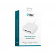 Мережевий зарядний пристрій Ttec SmartCharger Quattro GaN USB-C/USB-A 65W White (2SCG02B)
