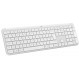 Клавiатура бездротова Logitech Signature Slim K950 US OffWhite USB (920-012466)