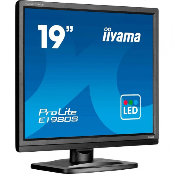 Монітор Iiyama 19" ProLite E1980S-B1 TN Black