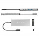 USB-хаб J5create USB-C 6-в-1 Grey (JCD403-N)