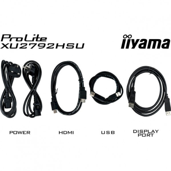 Монітор Iiyama 27" ProLite XU2792HSU-B6 IPS Black 100Hz